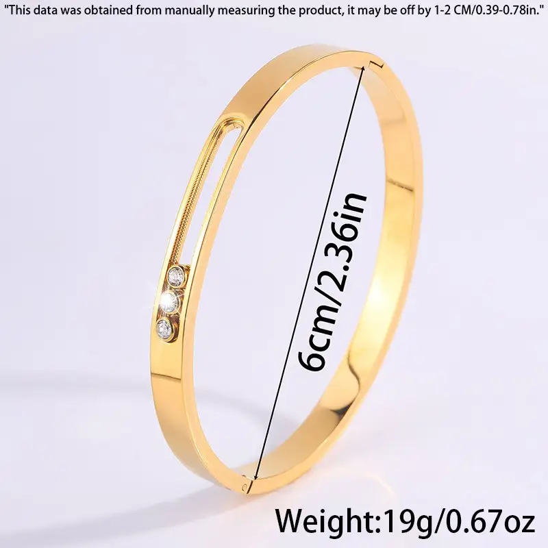 Non-Fading Titanium Steel Bracelet for Women — feature 9