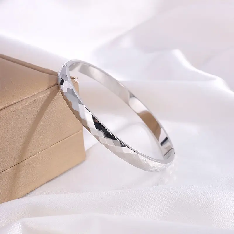 Non-Fading Titanium Steel Bracelet for Women