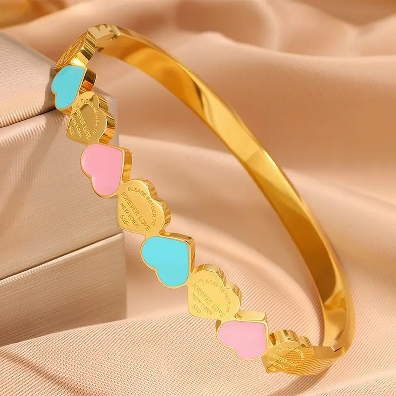 Non-Fading Titanium Steel Bracelet for Women