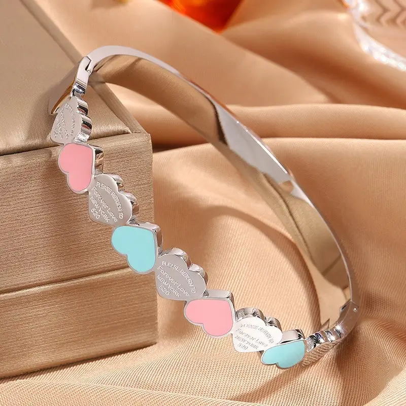Non-Fading Titanium Steel Bracelet for Women