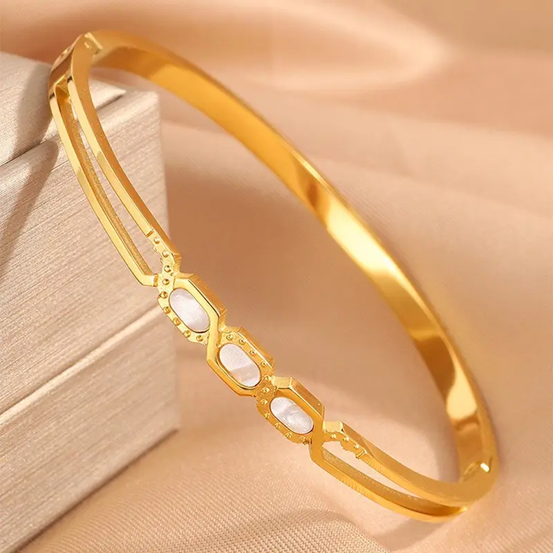 Non-Fading Titanium Steel Bracelet for Women