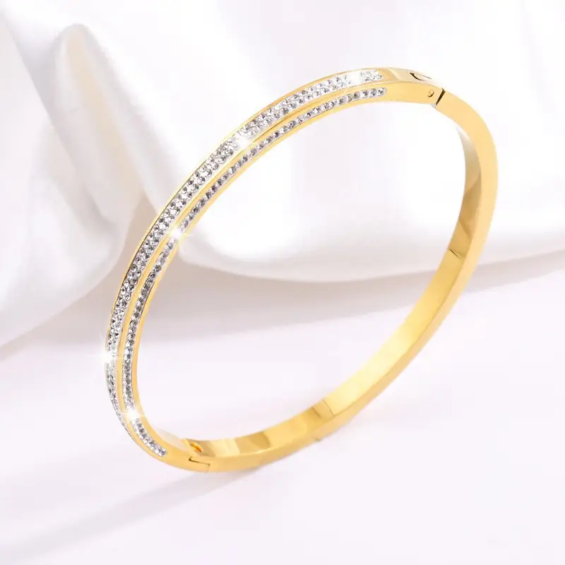 Non-Fading Titanium Steel Bracelet for Women