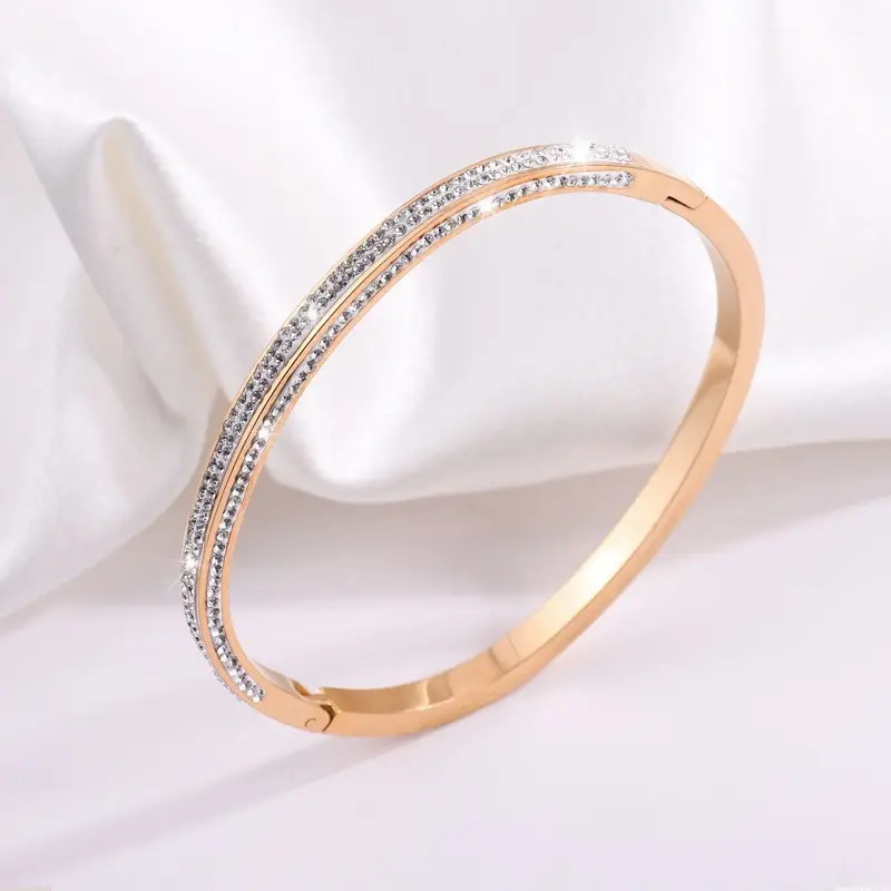 Non-Fading Titanium Steel Bracelet for Women