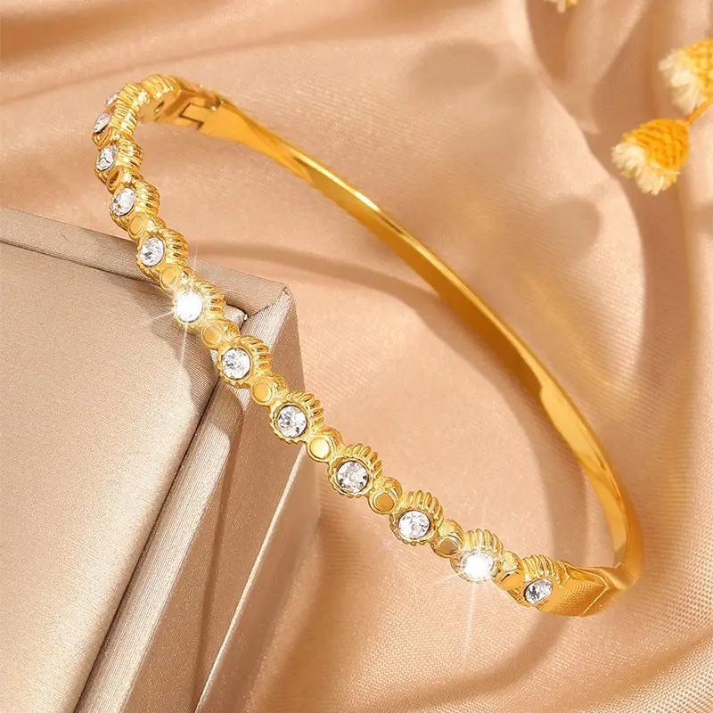 Non-Fading Titanium Steel Bracelet for Women