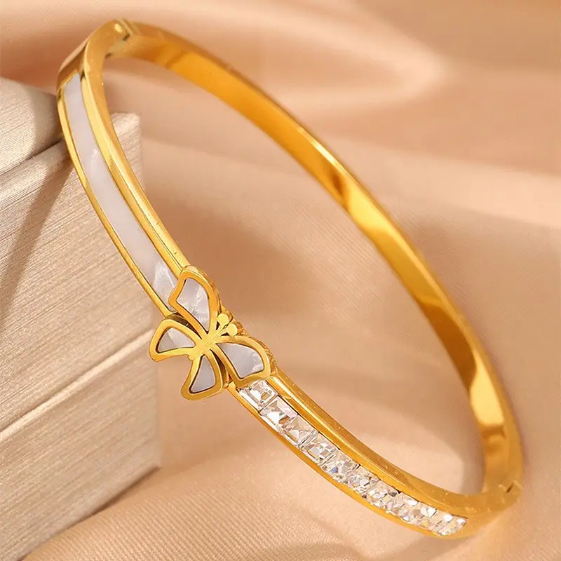 Non-Fading Titanium Steel Bracelet for Women
