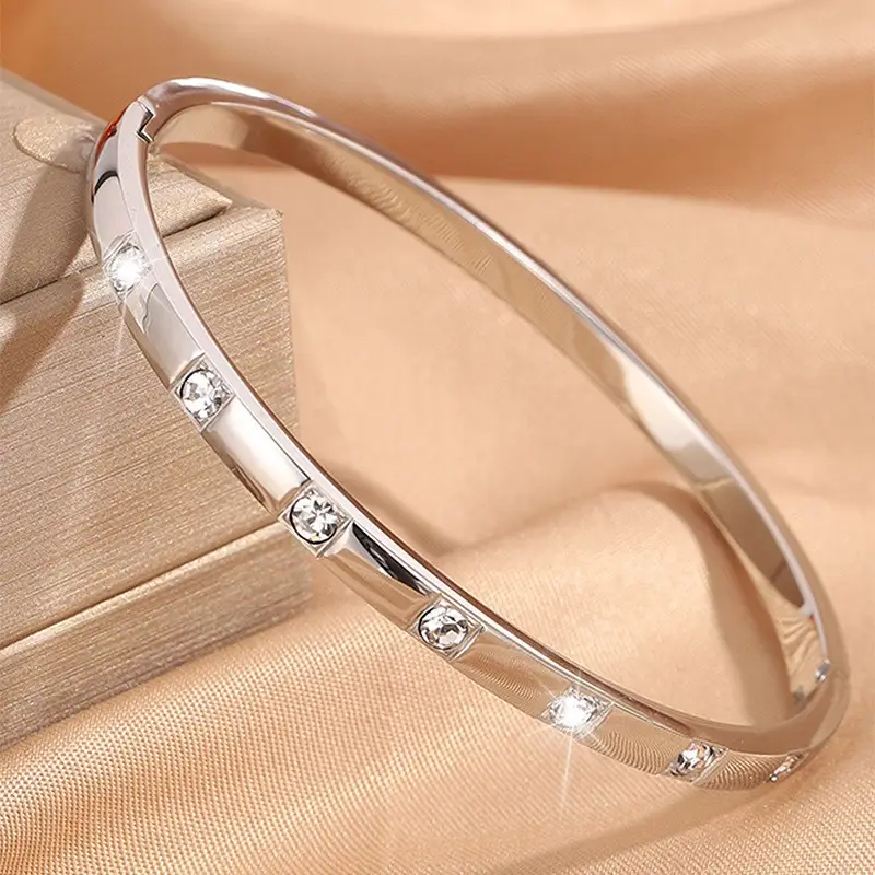 Non-Fading Titanium Steel Bracelet for Women