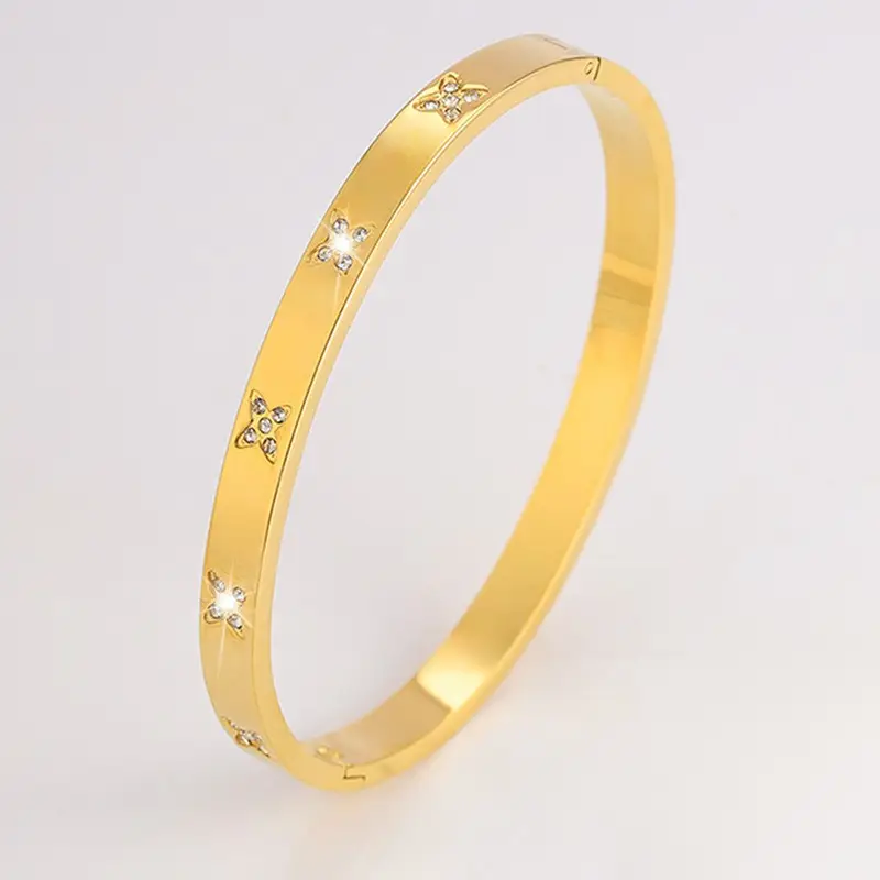 Non-Fading Titanium Steel Bracelet for Women
