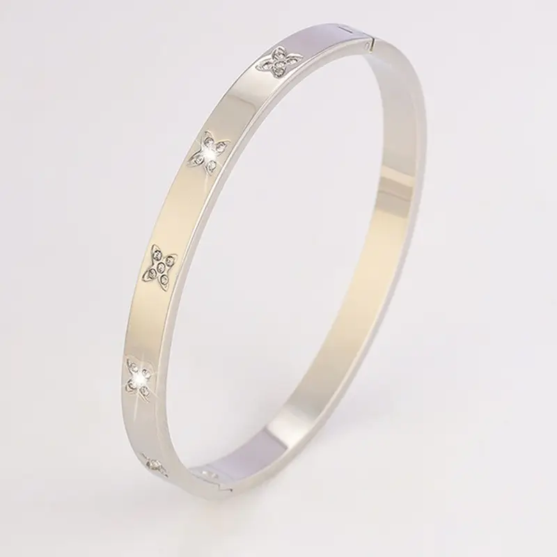 Non-Fading Titanium Steel Bracelet for Women