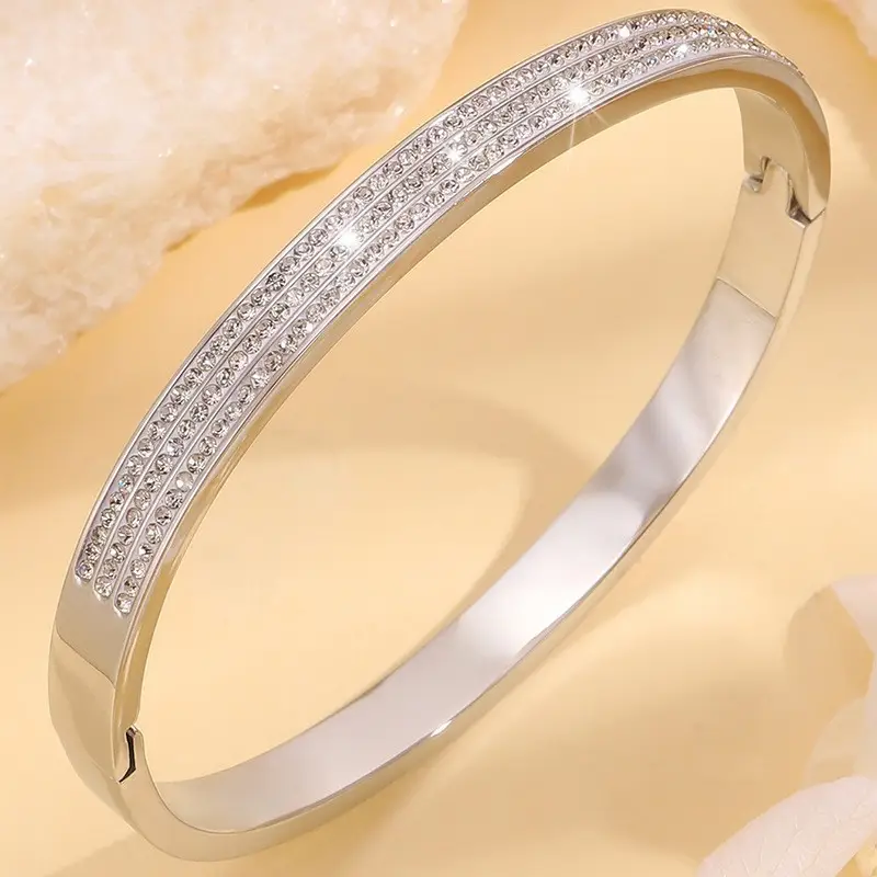Non-Fading Titanium Steel Bracelet for Women