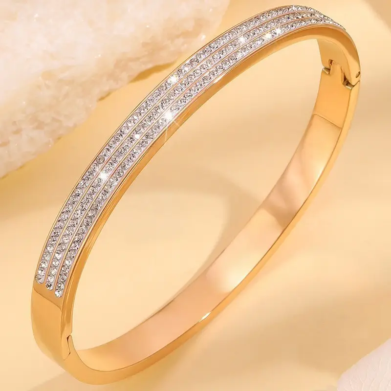 Non-Fading Titanium Steel Bracelet for Women
