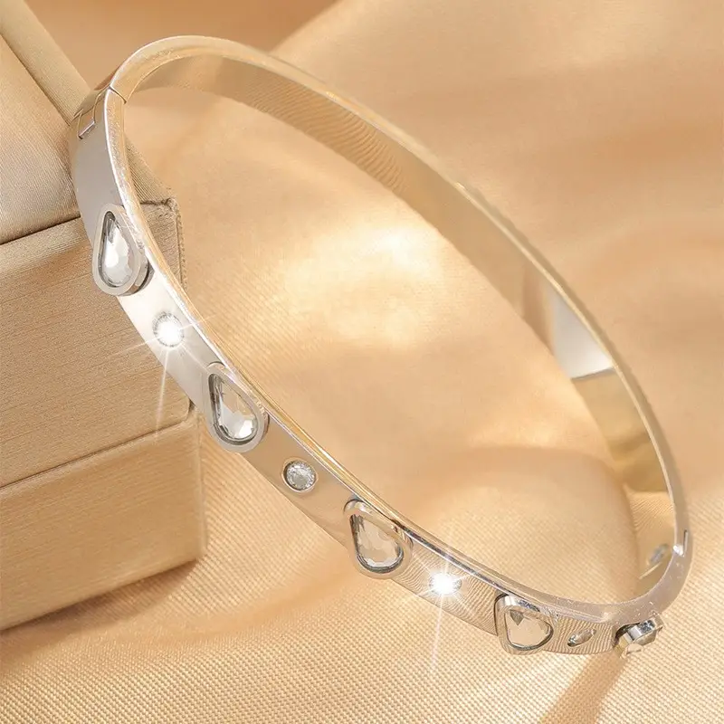 Non-Fading Titanium Steel Bracelet for Women