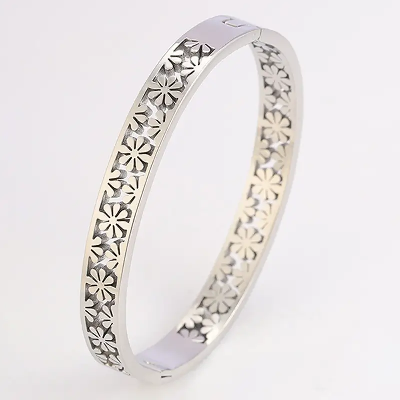 Non-Fading Titanium Steel Bracelet for Women