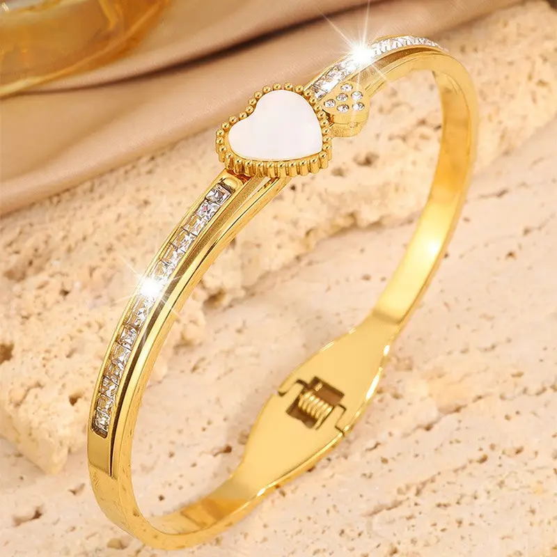 Non-Fading Titanium Steel Bracelet for Women