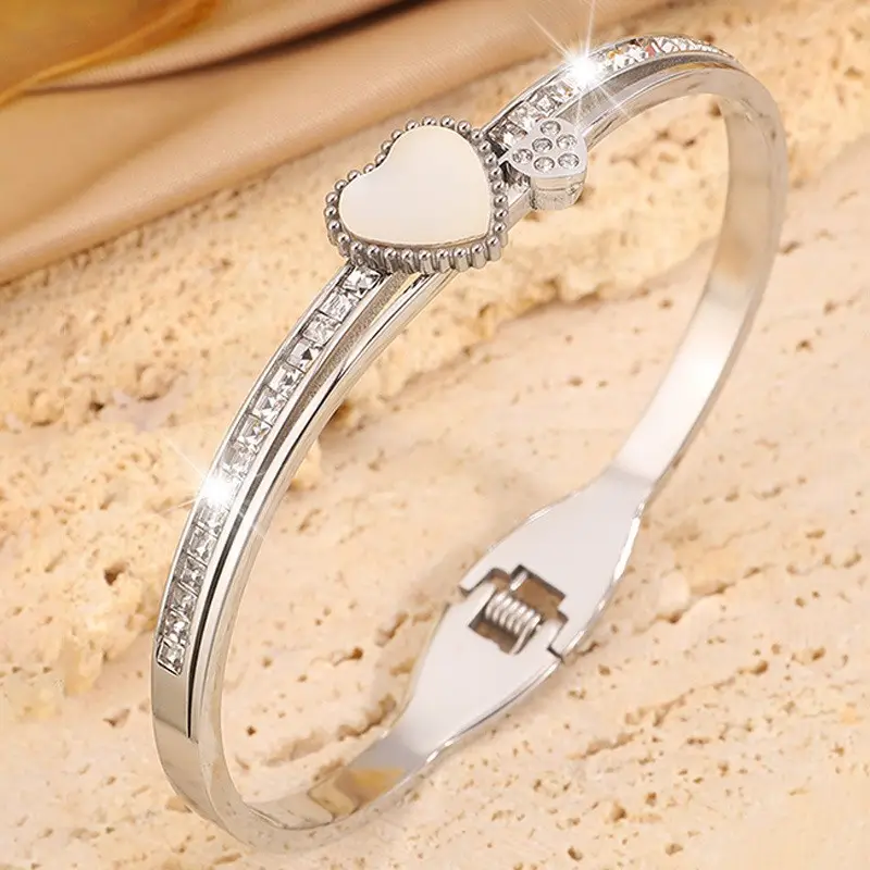 Non-Fading Titanium Steel Bracelet for Women