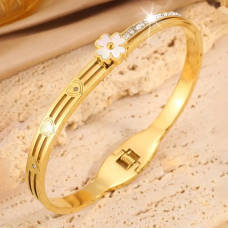 Non-Fading Titanium Steel Bracelet for Women