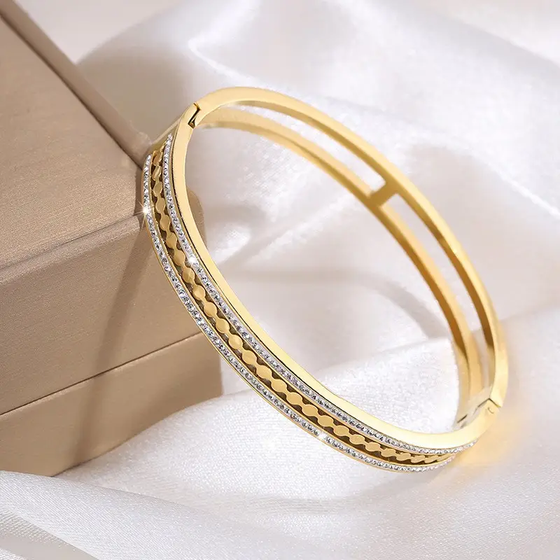 Non-Fading Titanium Steel Bracelet for Women