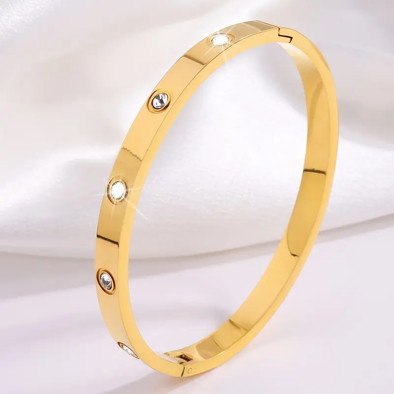 Non-Fading Titanium Steel Bracelet for Women
