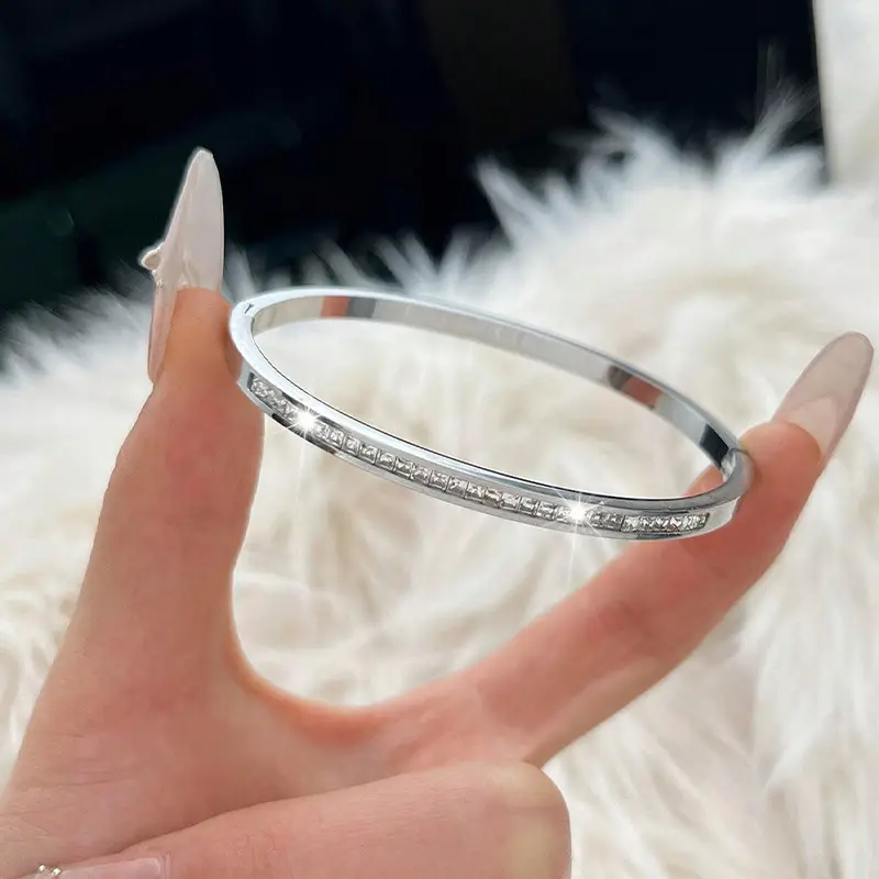 Non-Fading Titanium Steel Bracelet for Women