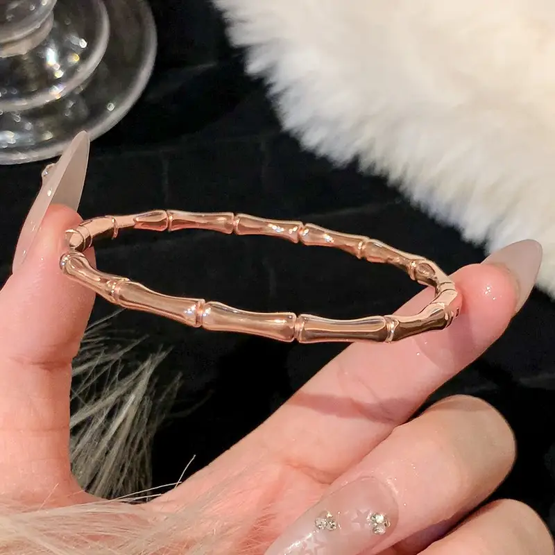 Non-Fading Titanium Steel Bracelet for Women