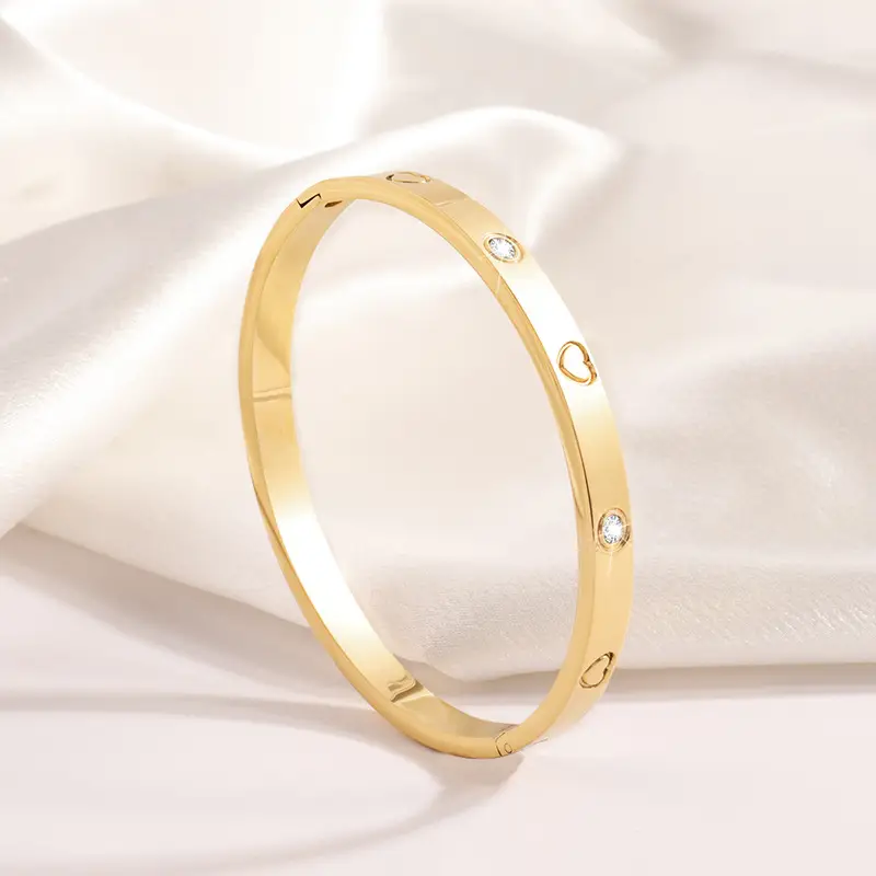 Non-Fading Titanium Steel Bracelet for Women