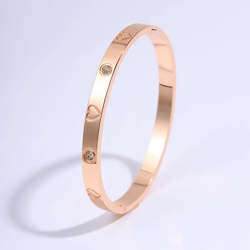 Non-Fading Titanium Steel Bracelet for Women
