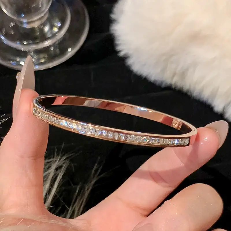 Non-Fading Titanium Steel Bracelet for Women