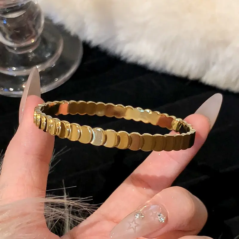 Non-Fading Titanium Steel Bracelet for Women