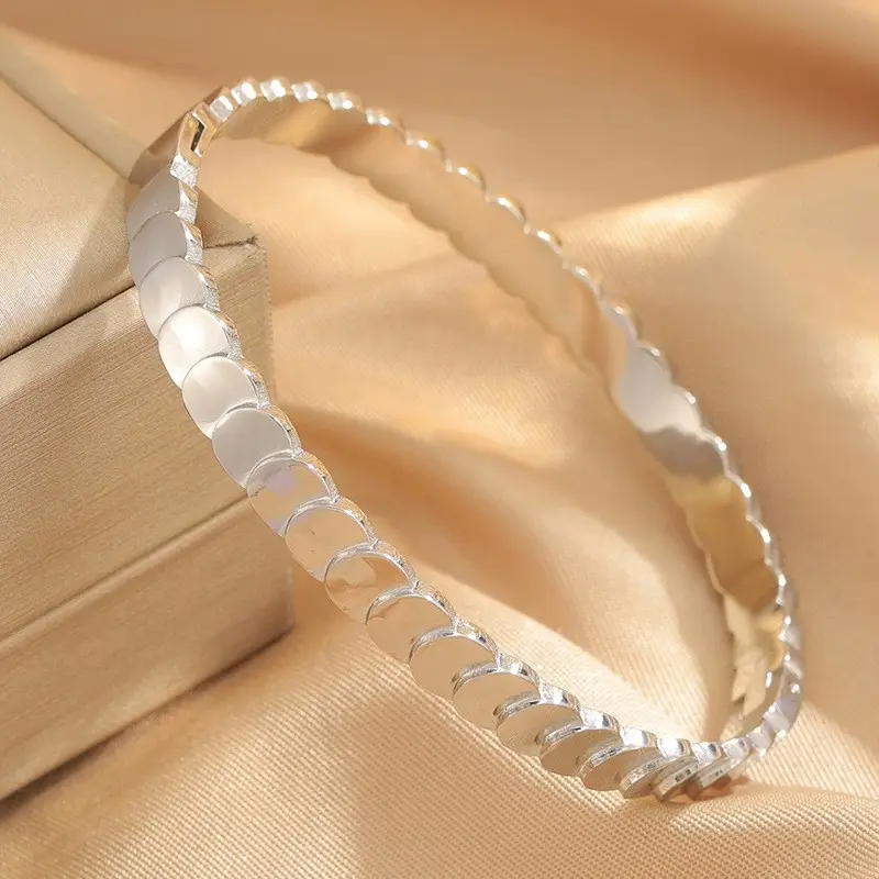 Non-Fading Titanium Steel Bracelet for Women