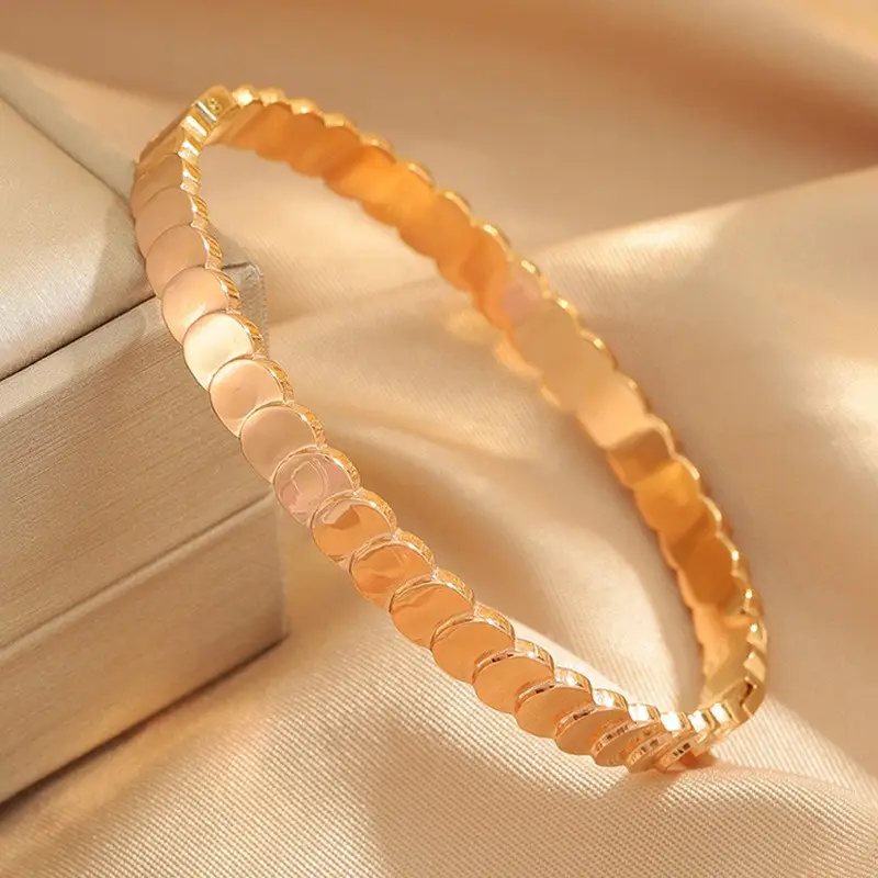 Non-Fading Titanium Steel Bracelet for Women