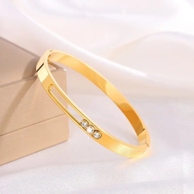 Non-Fading Titanium Steel Bracelet for Women