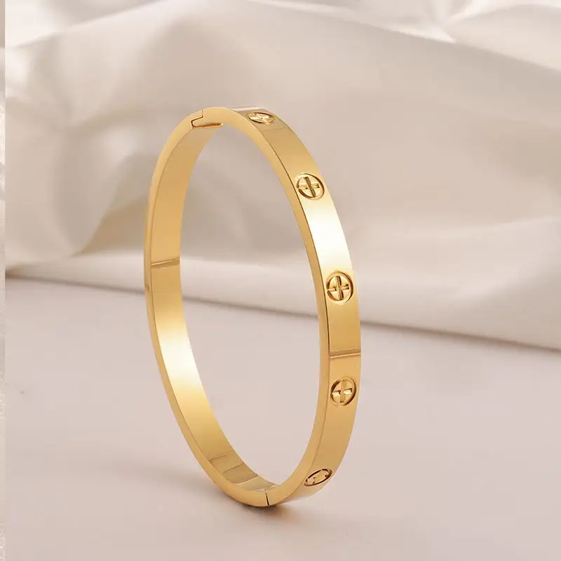 Non-Fading Titanium Steel Bracelet for Women