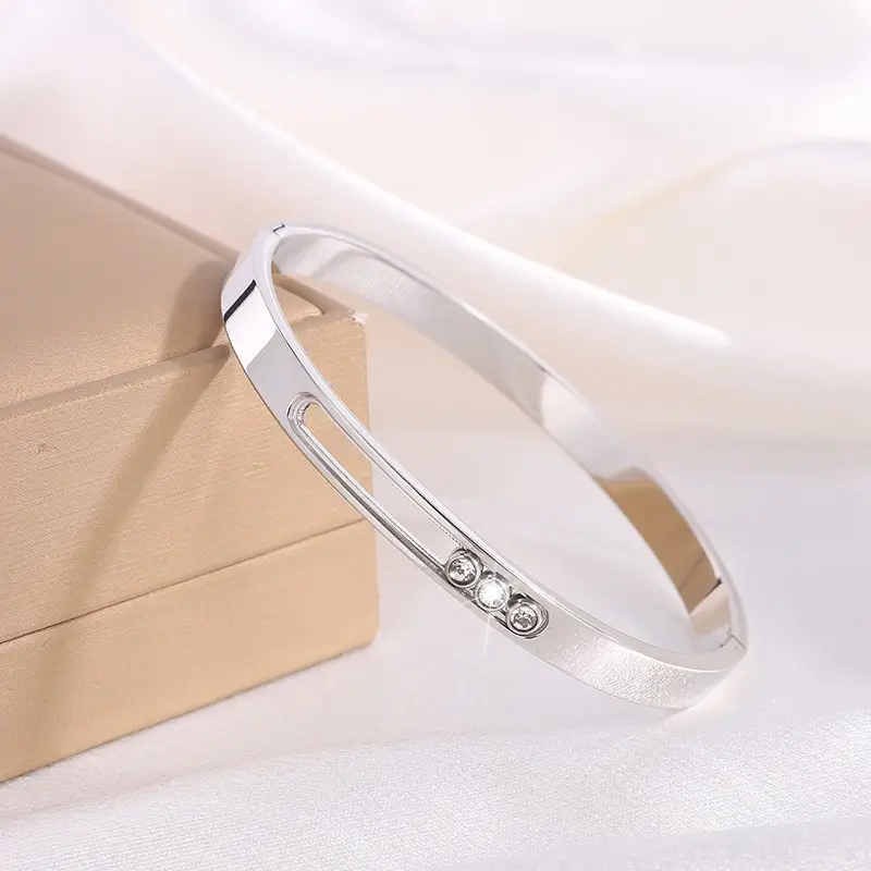 Non-Fading Titanium Steel Bracelet for Women