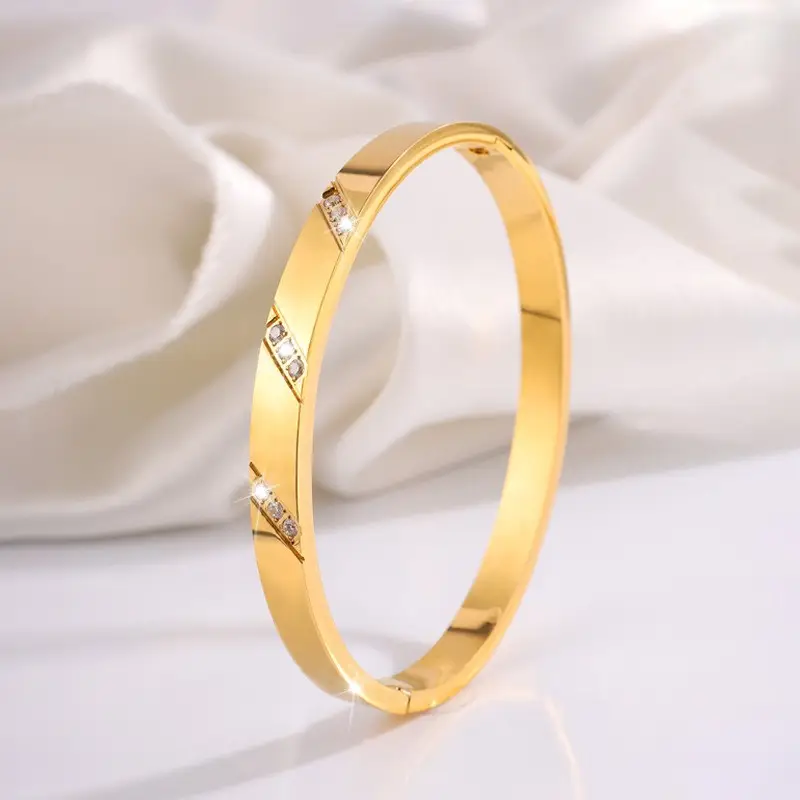 Non-Fading Titanium Steel Bracelet for Women