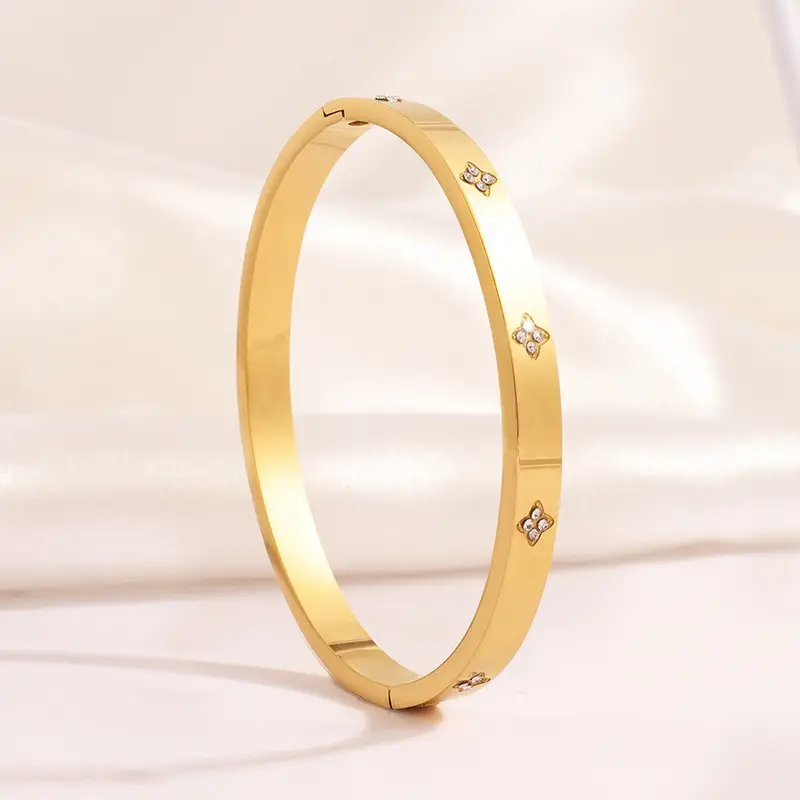 Non-Fading Titanium Steel Bracelet for Women