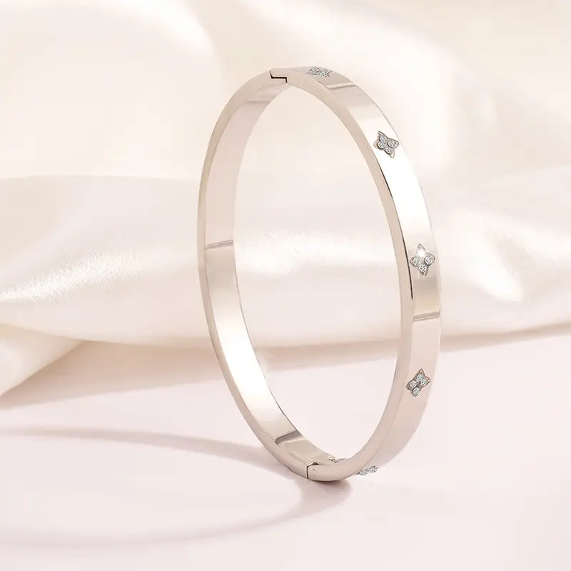Non-Fading Titanium Steel Bracelet for Women