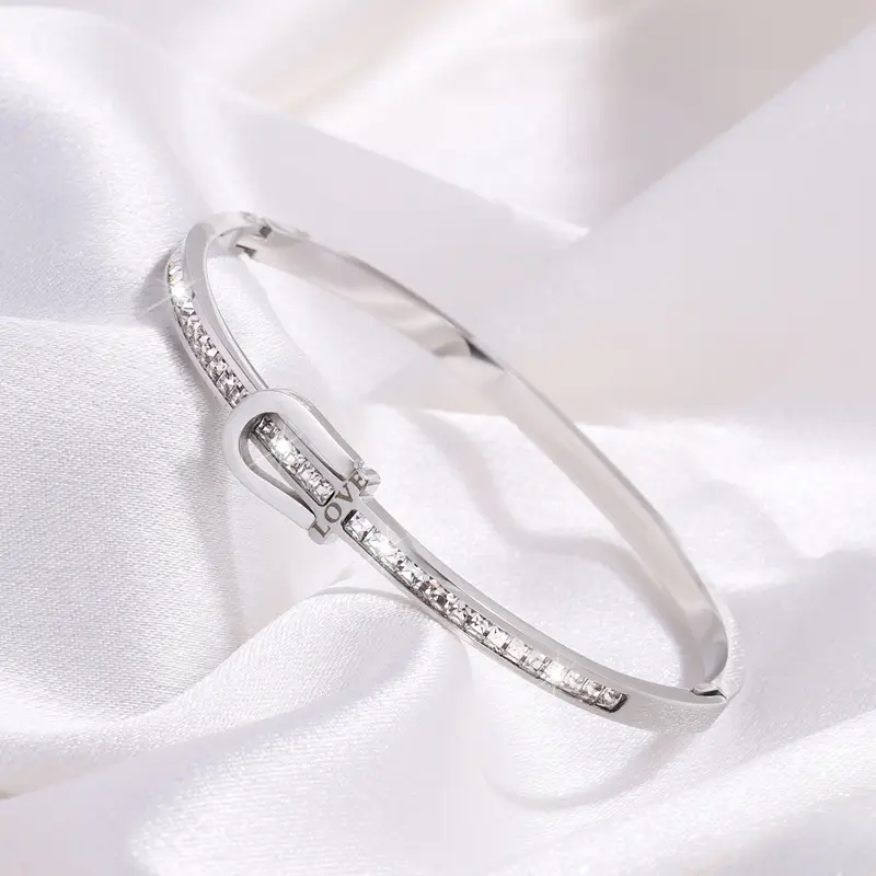 Non-Fading Titanium Steel Bracelet for Women