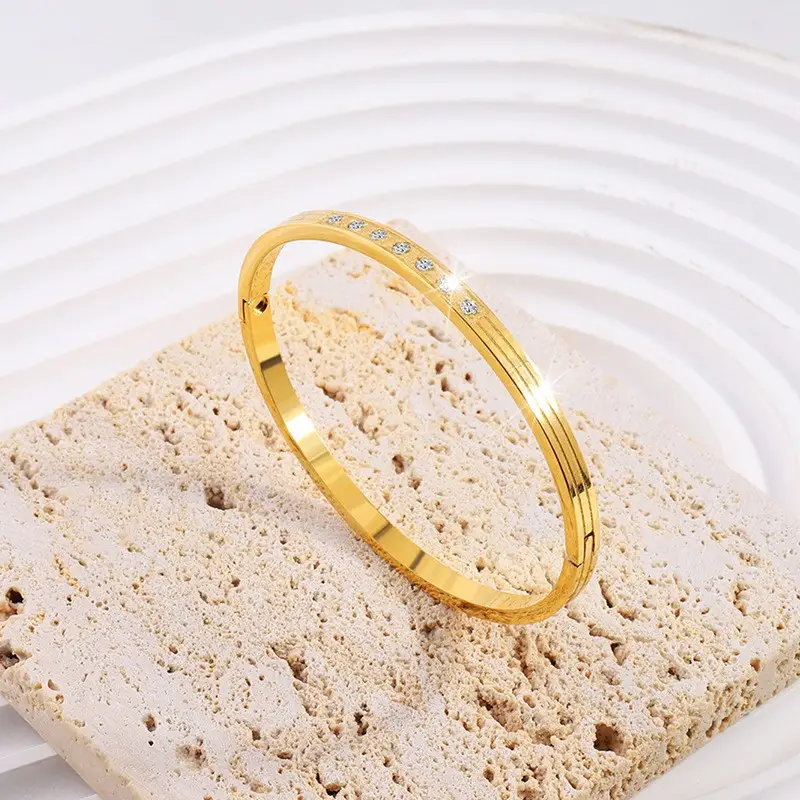 Non-Fading Titanium Steel Bracelet for Women