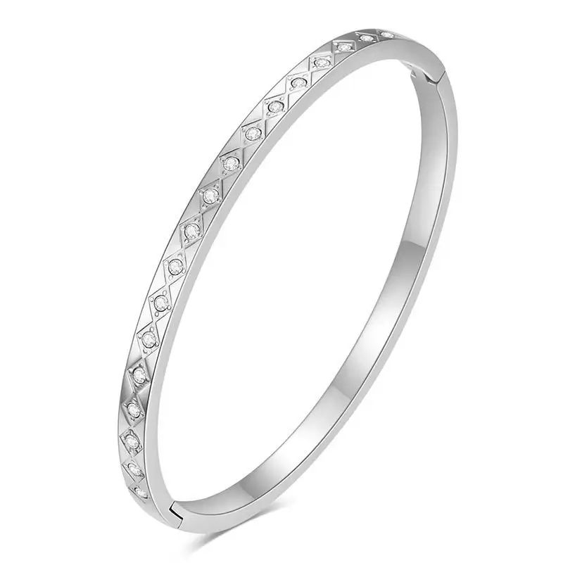 Non-Fading Titanium Steel Bracelet for Women