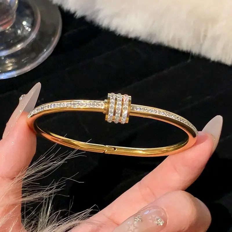Non-Fading Titanium Steel Bracelet for Women