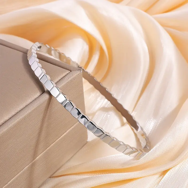 Non-Fading Titanium Steel Bracelet for Women