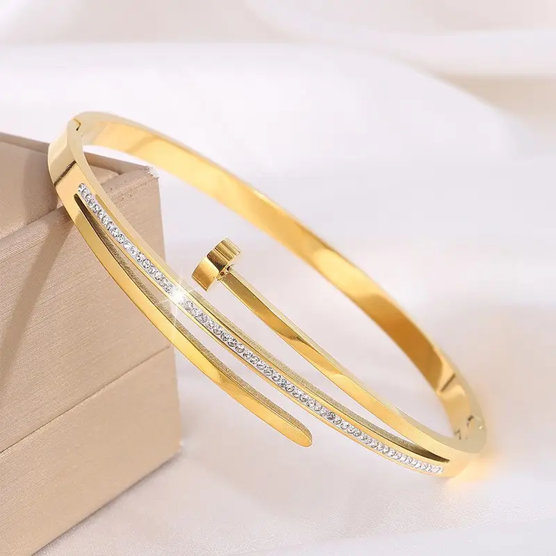 Non-Fading Titanium Steel Bracelet for Women