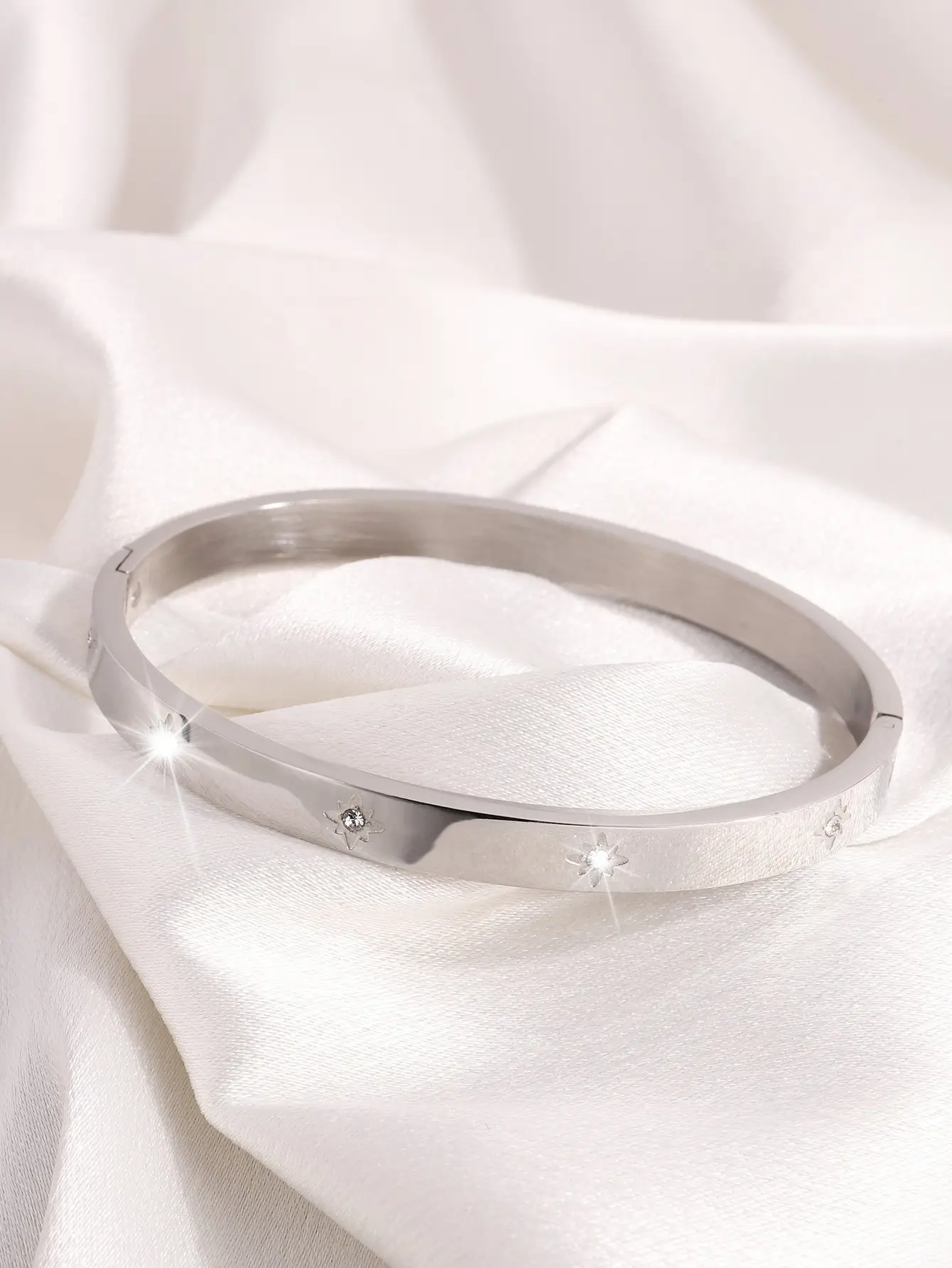Non-Fading Titanium Steel Bracelet for Women