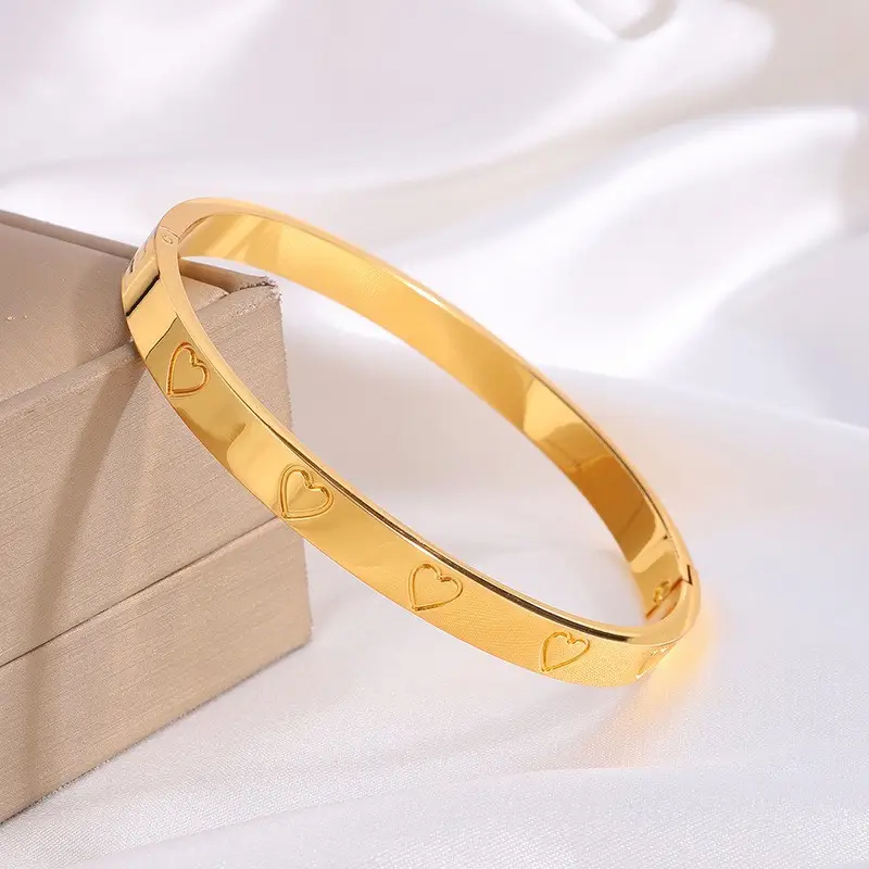 Non-Fading Titanium Steel Bracelet for Women