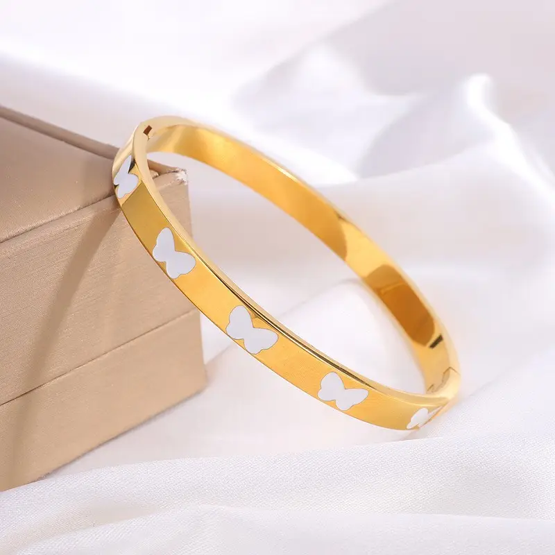 Non-Fading Titanium Steel Bracelet for Women