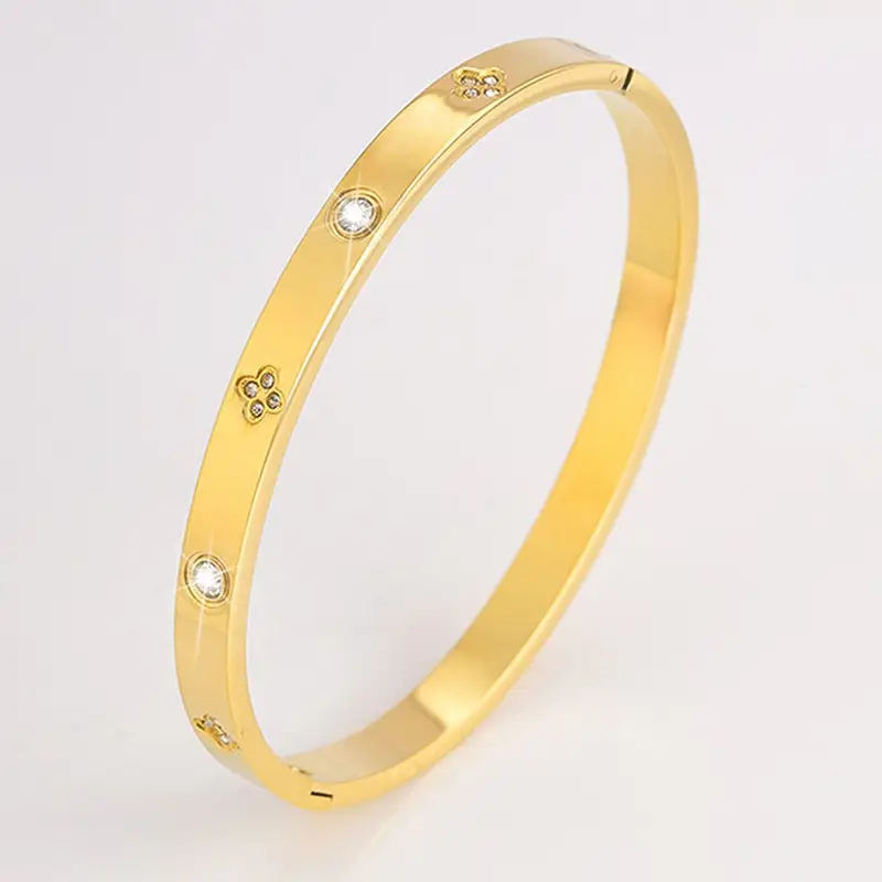 Non-Fading Titanium Steel Bracelet for Women