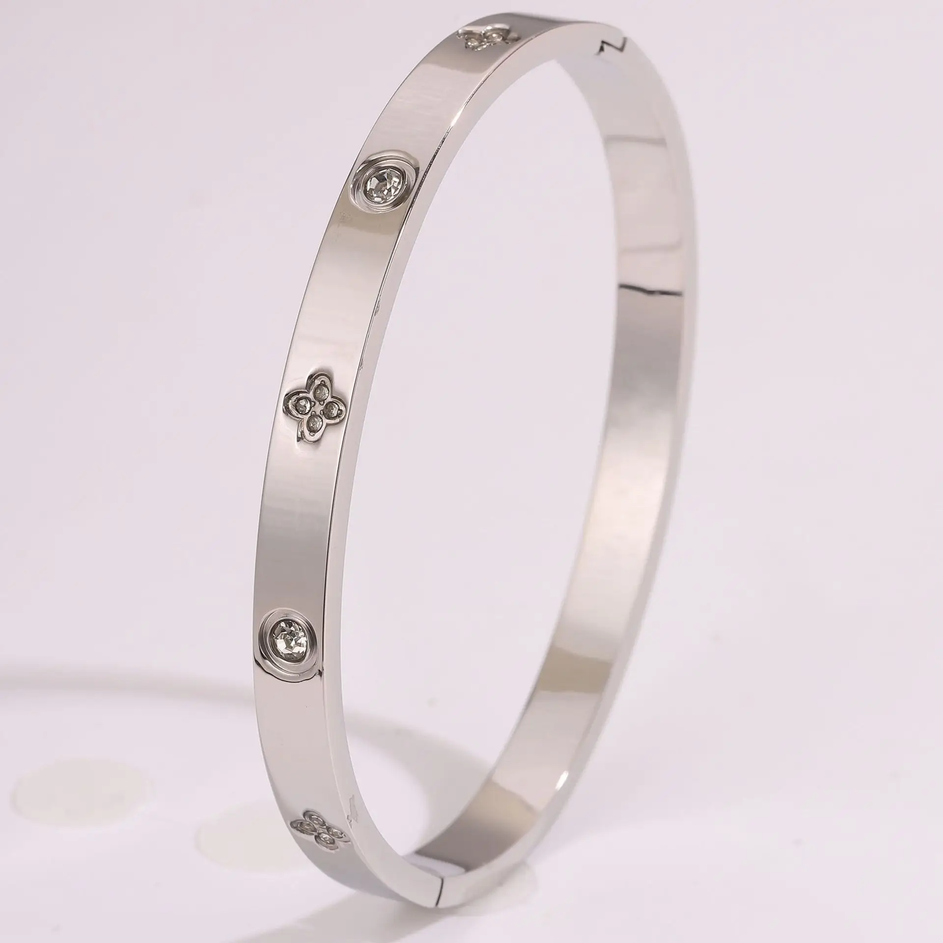 Non-Fading Titanium Steel Bracelet for Women