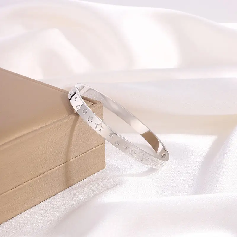 Non-Fading Titanium Steel Bracelet for Women