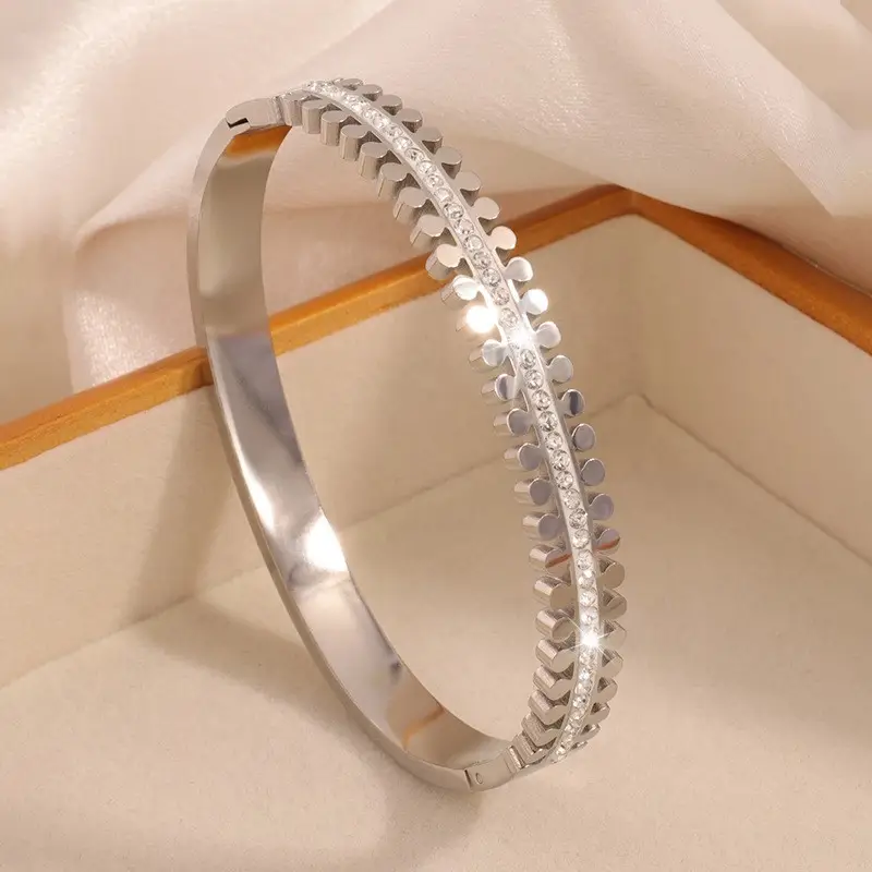 Non-Fading Titanium Steel Bracelet for Women
