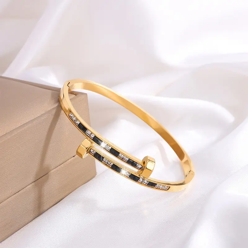 Non-Fading Titanium Steel Bracelet for Women