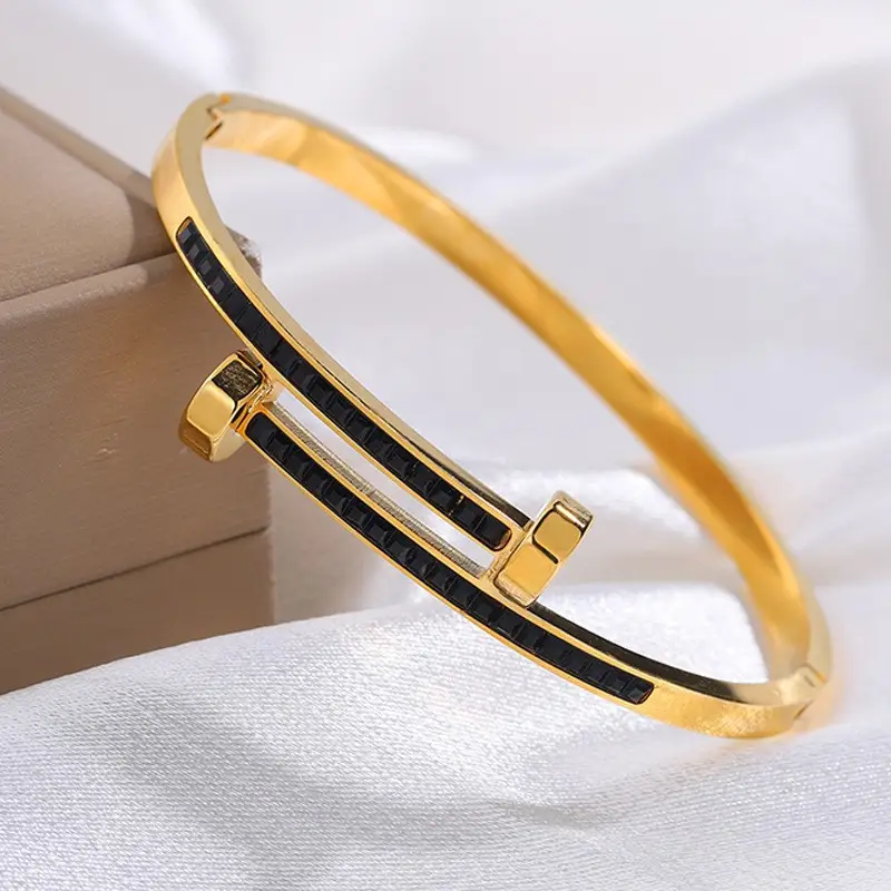 Non-Fading Titanium Steel Bracelet for Women